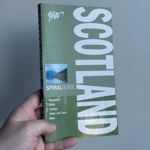 AAA Scotland Spiral Guide Travel Book 6th Edition